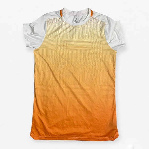 Champion Other - Boys Youth Kids Orange and White Athletic Soccer Sport Performance Shirt XL